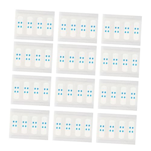 Gatuida 80 piezas Cinta Levantamiento Facial Invisible Unidades Adhesivo Transparente para Reafirmar y Moldear Rostro y Cuello Tiras Lifting para Arrugas y Efecto Lifting V