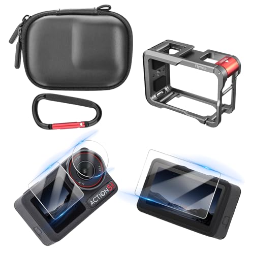 DJI OSMO Action 5 PropJP[W + tB DJI MicΉ ییP[W 1/4R[hV[t (5proP[W + ubNobO + tB)