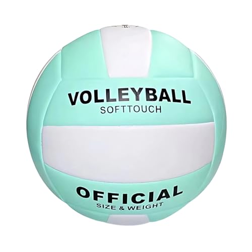 Volleyball, offizielle Größe 5, Superweicher Volleyball, Beachvolleyball,Weiche Oberfläche,Fitnessstudioweicher für Drinnen und Draußen,Strand, langlebige Ausrüstung,Ideal für Outdoor (Grün) Volleyball, offizielle Größe 5, Superweicher Volleyball, Beachvolleyball,Weiche Oberfläche,Fitnessstudioweicher für Drinnen und Draußen,Strand, langlebige Ausrüstung,Ideal für Outdoor (Grün)