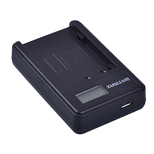 Batmax 2Packs Ps-Blm1 Blm-1 Ps Blm1 Battery + Lcd Usb Battery Charger For Olympus E-300 E-330 E-500 E-510 C-5060 C-7070 C-8080 E-1 E-3 E-30 E520 Camera Batteries #TOP4