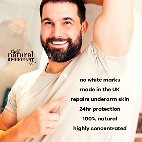 The Natural Deodorant Co, Clean Deodorant Balm For Men 55g, Aluminium Free, Plastic Free, All Day Protection - Image 5