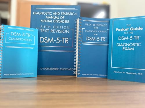 Diagnostic and Statistical Manual of Mental Disorders DSM-5TR Fifth Edition Text Revision Combo Pack