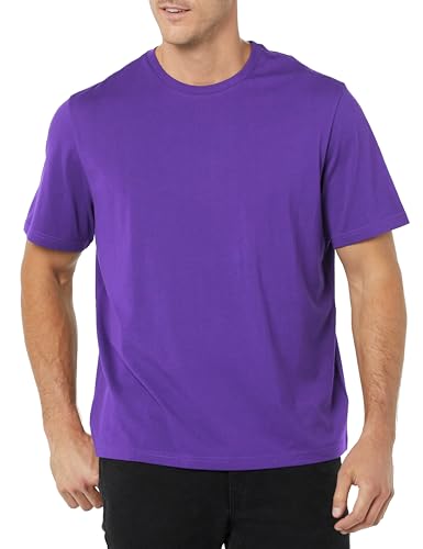 Image of Amazon Essentials Men's Slim-Fit Crewneck Short Sleeve Cotton T-Shirts