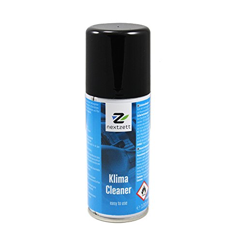 nextzett Klima Cleaner ETU - Aerosol Cabin Air Freshener and HVAC Odor Remover - Easy One-Step Application for Fresh Clean Air - 3.38 fl oz (100 ml)