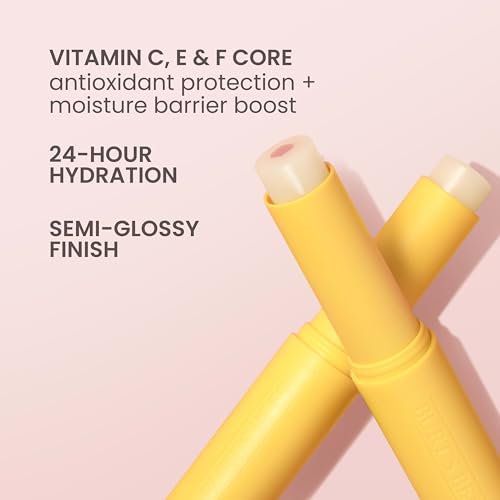 Burt's Bees Boosted Lip Balm Sheer Plus; Vitamin Lip Balm, Nourishing Vitamin C, E, and F Core; 24 Hour Moisture; Tint Free, Semi Glossy Finish; 100% Natural Origin; 1 Tube; 0.16 Oz. (Pack of 2) - image 3