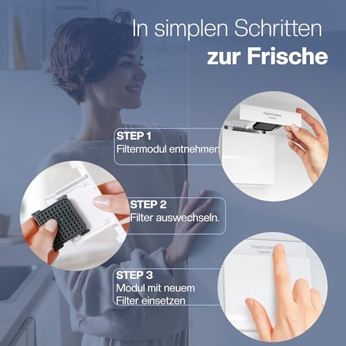 2 Aktivkohlefilter für Liebherr Fresh Air Kühlschrank – Ansicht 5