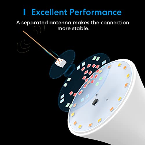 Meross MSL120HKKIT Smart Light Bulb, Smart Wifi Led Bulbs Compatible With Apple Homekit thumb #3