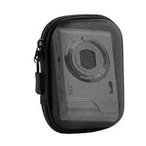 Étui pour Petit Appareil Photo Numérique - Housse De Transport Compacte pour Appareil Photo Numérique,Pochette Organisatrice en Tissu Oxford Protectrice pour Fille Et Garçon