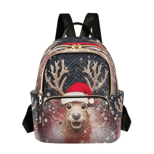 Sac à dos de Noël pour femme l'idée cadeau idéale avec motif cerf élégant
