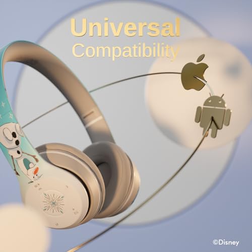 Disney Frozen Bluetooth Headphones - Over The Ear Bluetooth Wireless Headset with Built-in Mic and Up to 15 Hrs Playtime - image 4