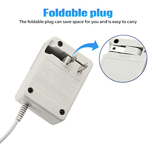 Image of Xahpower DSi Charger Kit, AC Power Adapter Charger and Stylus Pen for Nintendo DSi, Wall Travel Charger Power Cord Charging Cable