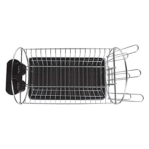 Escorredor De Louças Preto 2 Andares 19 Pratos Maggiore Mor