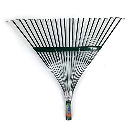 WJFLUCK Scoop Rakes,Garden Rake Wooden Handle Hand Held Rakes Farming Gardening Tools Lightweight Portable, 3 Sizes (Color : A, Size : 56x159cm) - Image 3