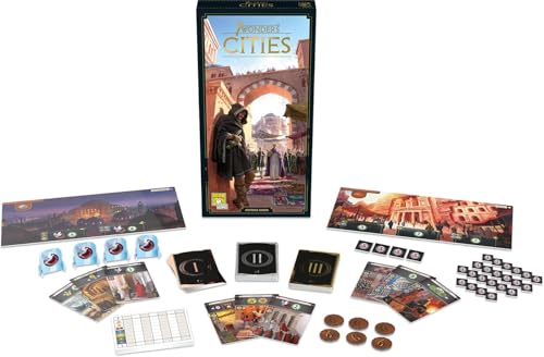 7 Wonders Cities expansión juego de mesa miniatura 3
