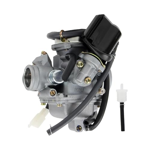 Carburateur GY6 PD24J 26mm augmente la reprise moteur 125cc et 150cc avec son jet puissant
