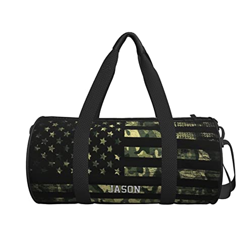 Personalized Military Army Duffle Bag Gym Bags Overnight Travel Bag Camo