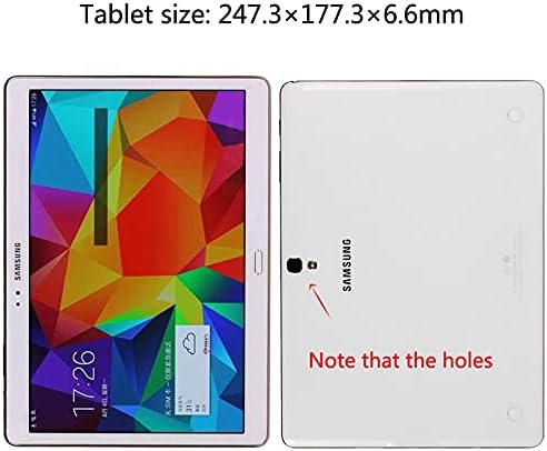 Miniatura 7 de Funda compatible con Samsung Galaxy Tab S T800 T805 10.5" de piel sintética para tablet (color  verde)