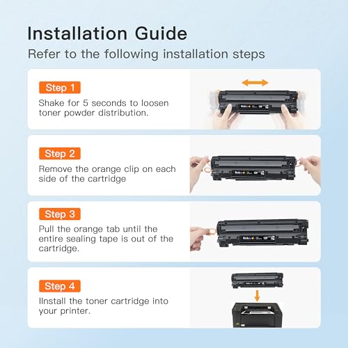 Image of E-Z Ink 137 Black Toner Cartridge Compatible Replacement for Canon Cartridge 137 Black CRG137 CRG-137 High Yield to use with ImageClass D570 MF232W MF227dw MF229dw MF244dw MF212dw MF230(Black, 4 Pack)