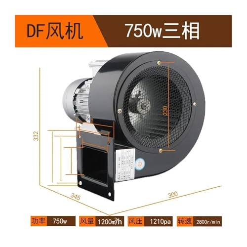 Ventilateur d'extraction résistant en inox 304 pour ventilation haute performance