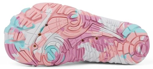 Image of Kids Water Shoes Boys Girls Quick Dry Aqua Socks Barefoot Beach Pool Swim Hiking Lightweight Non-Slip Outdoor