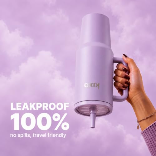 Image of HydroFlow Tumbler 1200 ml Hot & Cold Tumbler (Leakproof) (lilacc)