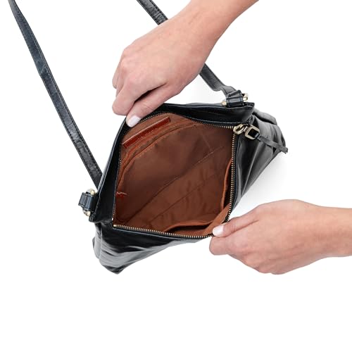 Image of HOBO Cambel Leather Crossbody Bag for Women