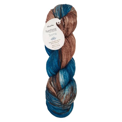 KnitPro Symfonie Fingering Weight Merino Wool Yarn 100g Cabin in the Woods
