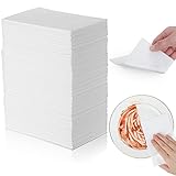 200 Pack Eraser Sheets Disposable Cleaning Sponge Thin Melamine Foam Sponge Eraser Nano White Eraser Wipes for Bathroom Kitchen Dish Furniture, Hard to Reach Places