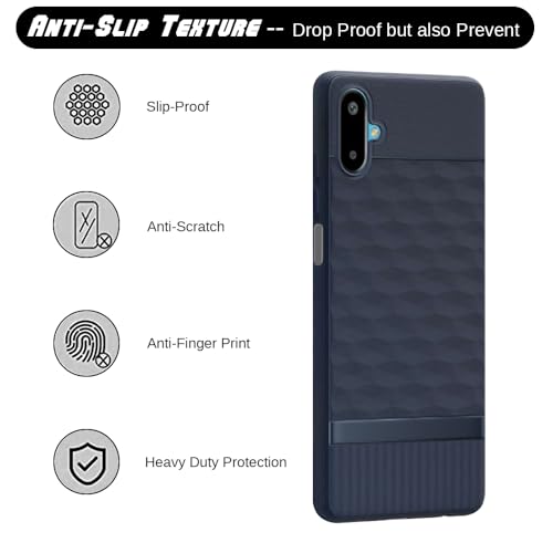 Image of Shockproof Case for Samsung Galaxy F06 5G / M06 5G | Full Camera Protection | TPU Flexible Back Cover for Samsung Galaxy F06 5G / M06 5G (Steel Blue)