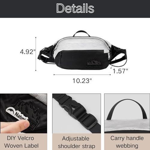 Windhike mochila de senderismo ligera 5L blanca miniatura 2