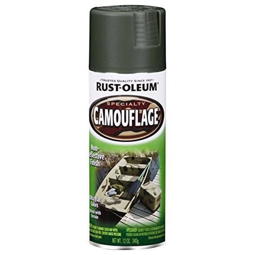 Rust-Oleum Specialty Paint 1919830 Camouflage Spray, Deep Forest Green, 12-Ounce, 12 Ounce (Pack of 1)