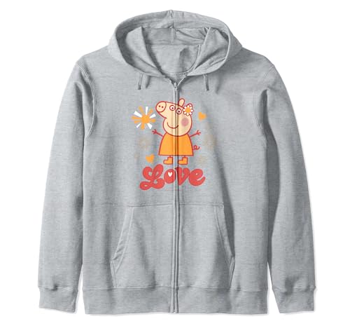 Sweat Peppa Pig Love pour les journées cocooning et les sorties décontractées en ville