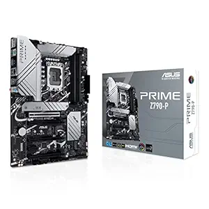 ASUS Z790 ATX Motherboard Prime Z790-P CSM Ddr5 for Intel 12Th and 13Th Gen Processors Lga 1700 Socket, USB 3.2 Gen 2X2 Type-C & Thunderbolt Pcie 5.0 Support RGB Header