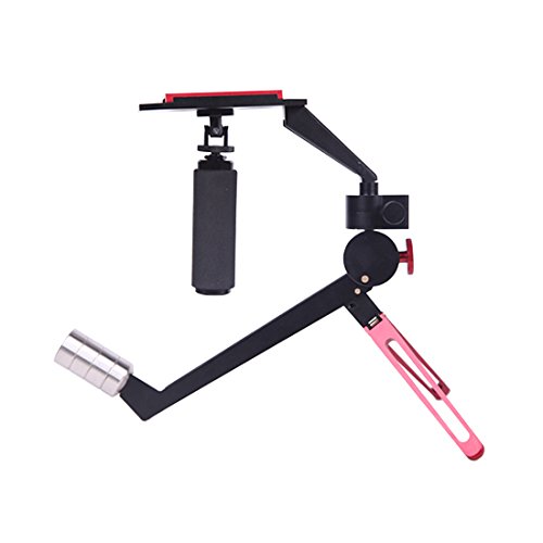 Sevenoak Technology SK-W03 Estabilizador manual para cámara Negro, Rojo estabilizador para cámara - Estabilizadores de video (Estabilizador manual para cámara, Aluminio, Negro, Rojo, 0,9 kg, DSLR, 600 g)