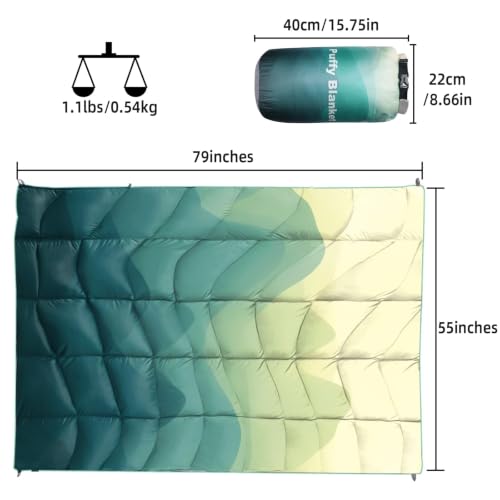Outdoor Puffy Camping Blanket Review product image