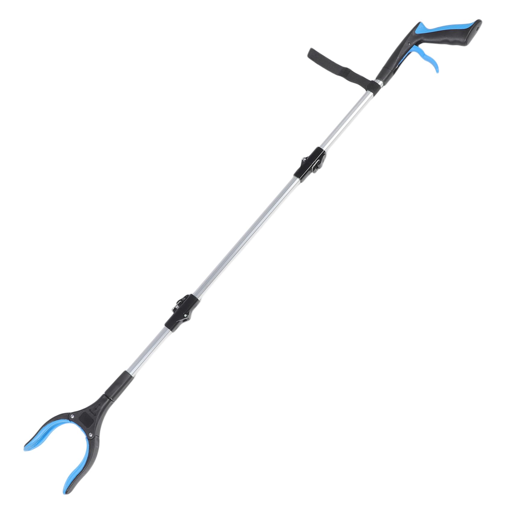 IWOWHERO Portable Trash Pickup Clip Long Handle Garbage Grabber Aluminum Alloy Pp Material Easy to Use