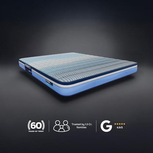 Image of Duroflex Duropedic Airboost 3.6 Mattress |3X Breathable |30% Deeper Sleep |Firm Orthopedic Mattress with Neo Latex Plush Top |NHA Approved |Single Size Bed Mattress |7 Years Warranty (75x30x6 Inch)