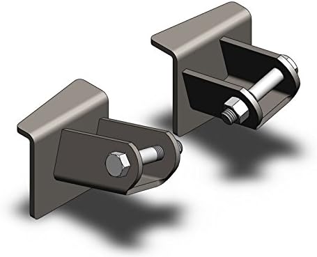 Clayton Off Road COR-1200502 - Lower Shock Relocation Kit Compatible with Jeep Wrangler TJ/LJ 1997-2006