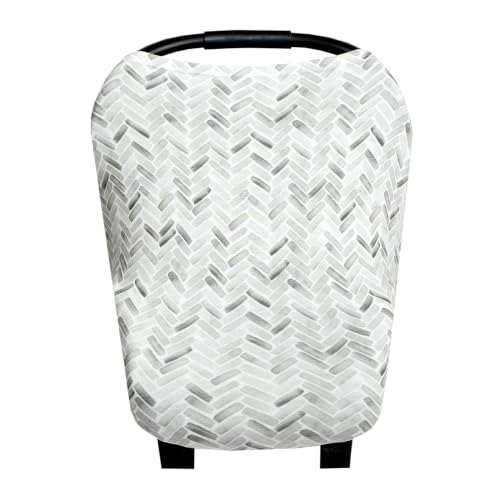 Image of Copper Pearl Nursing Cover for Breastfeeding – Multi-Use Baby Car Seat Cover, Stroller Cover & Breast Feeding Cover Up for Women, Stretchy Breathable High Quality Cover for Boy or Girl, Alta