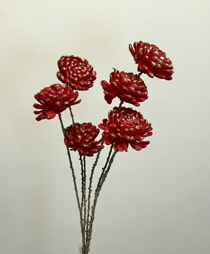 Ramo Orquídeas de Madera Sola Orgánica, 6 Tallos miniatura 4