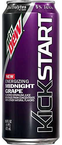 Amazon.com : 16oz Kickstart Midnight Grape 12pk : Grocery