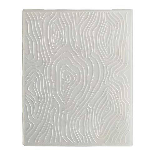 Mirweon Carpeta de grabado en relieve, diseño de placas transparentes para decoración de tarjetas de papel, troqueles de corte y álbumes de recortes