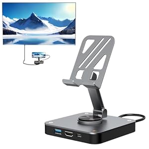 AriKroii Switch Dockingstation mit 4K HDMI Schwarz