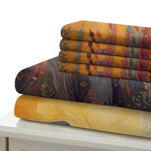 Housses de couettes 2 pièces loup 135x200 lit simple microfibre - 6