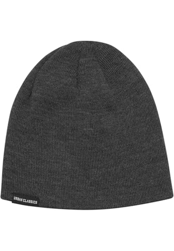 Urban Classics Damen Strickmütze, Grau (Charcoal...