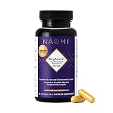 NAOMI BergAmore 500 Award-Winning Cardiologist Clinically Developed to Support Healthy Cholesterol & Triglyceride Levels Already in Normal Range, w/ 7 KeyPolyphenols, Bergamot, VIT C, 30-Day Supply
