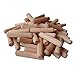 Produktbild joyMerit Holzdübel Riffelholzdübel 100er Packung | Dübel aus Buche | Holz Dübel geeignet für Dübelfräse & Lamellofräse - 6x40mm