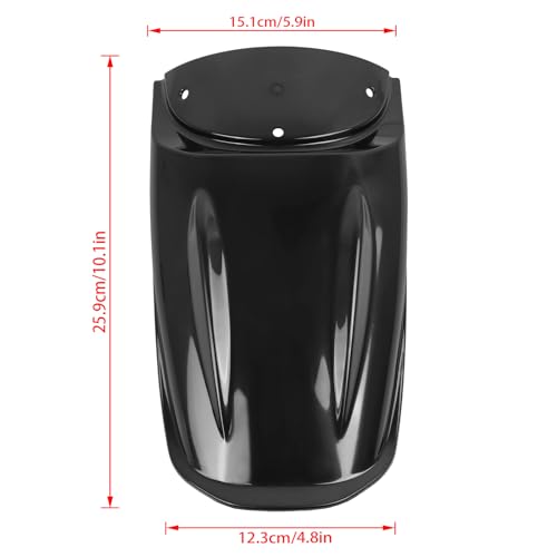 Image of CHIFUN Front Fender Mudguard Extender Wheel Cover Splash Guard Extension Replacement for BMW R18 R 18 Classic 2020-2024 Motorcycle Dust Guards Accessories