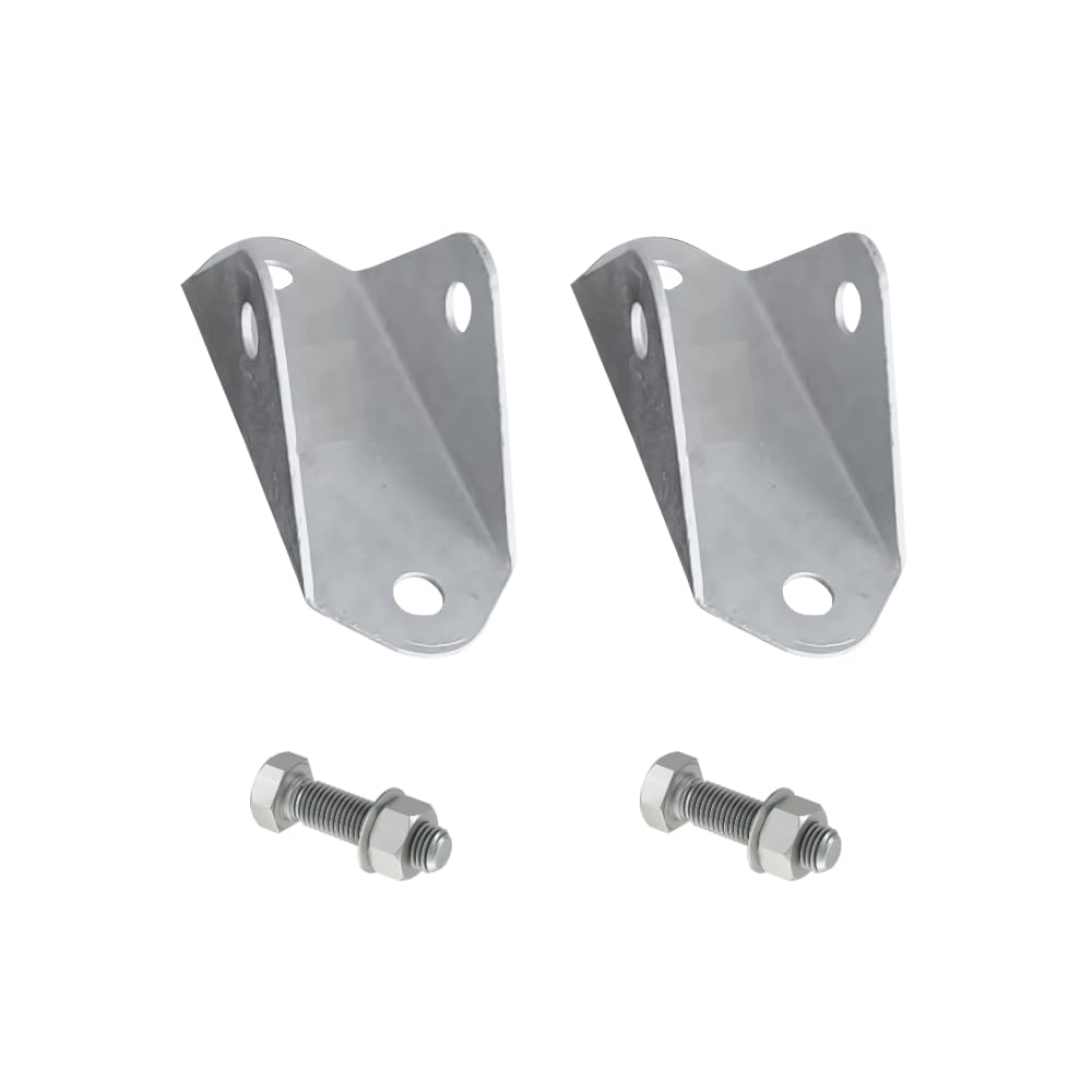 SOLARWARE Gi Metal Hanger/Degree Clamp for Solar Panel Stand Structure Mounting & Support (Pack of 2) (2 Pcs with Nut Bolts)-image-14