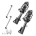 KAX Front Complete Strut & Coil Spring Assembly Sway Bar Link Stabilizer for 2008-2014 Dodge Avenger, 2011-2014 Chrysler 200, 2007-2010 Chrysler Sebring, Replaces OE#: 271130/271131 K750385